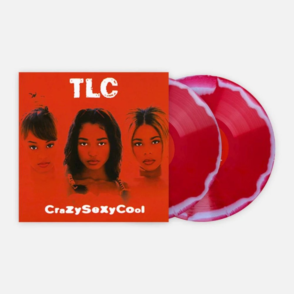 TLC CrazySexyCool 2-LP ~ Exclusive Color Vinyl (Red & White Swirl) ~ New/Sealed!